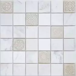Art Dolomiti bianco MAT 48x48x8 300x300x8