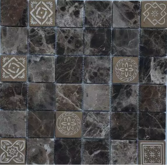 Art Emperador dark MAT 48x48x8 300x300x8