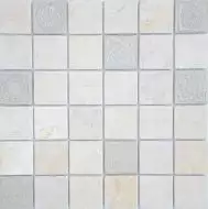 Art Travertino silver MAT 48x48x8 300x300x8
