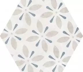 Atrium Hex Alpha Mix-Azul 25.8x29