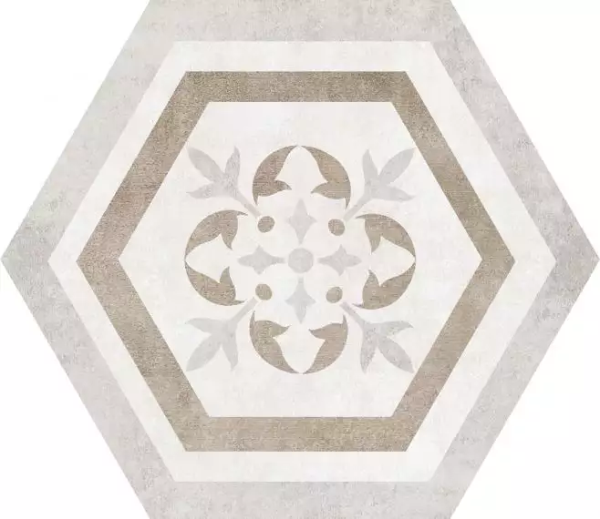Atrium Hex Alpha Mix-Beige 25.8x29