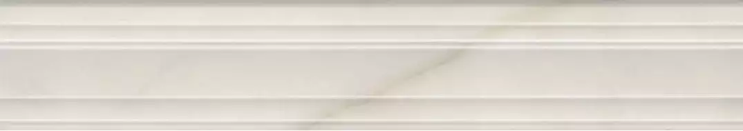 BLF001R Плитка Багет Греппи белый 40*7.3