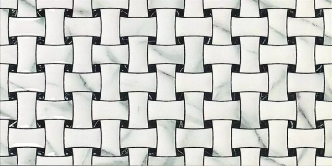 Basket Anthea Blanco 25x50