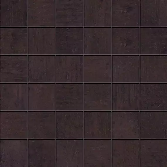 Beton Brown Lappato Mosaico 5x5 29.75x29.75