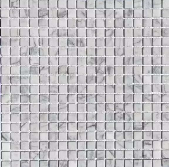 Bianco Carrara Tum 15x15х4 мм