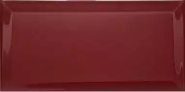 Biselado Burdeos Brillo 10х20