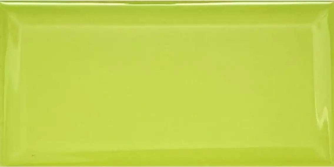 Biselado Pistacho Brillo 10х20