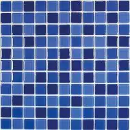 Blue wave-1 (стекло) 25*25 300*300