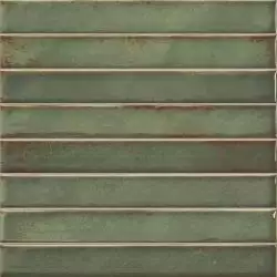 Brick Raku Emerald 35x35
