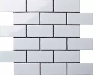 Brick White Glossy (A1001G) 29.1x29.5