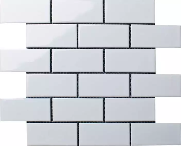 Brick White Glossy (A1001G) 29.1x29.5