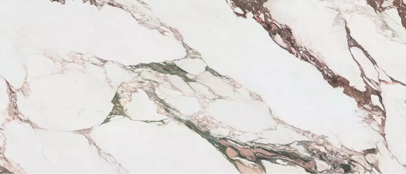 CH01XPL Керамогранит Calacatta Pink Lap.SQ. 6mm 120x280