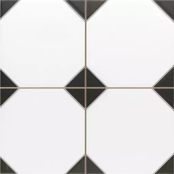 Canterbury Black 33.3x33.3