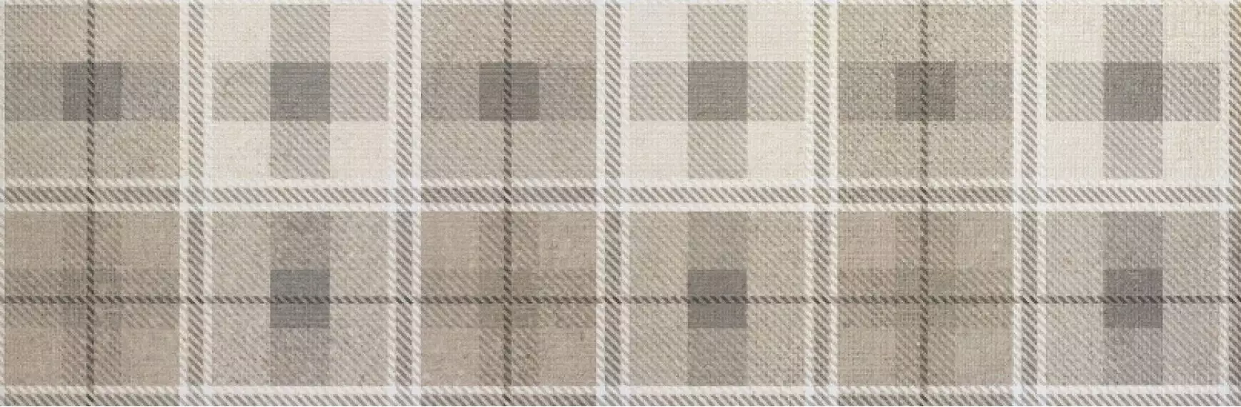 Canvas Spin Tartan 28x85