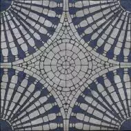 Carino Indigo Mosaico 20x20