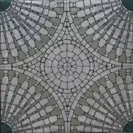 Carino Menta Mosaico 20x20