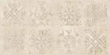 Cemento декор беж структурный Rett 120x60