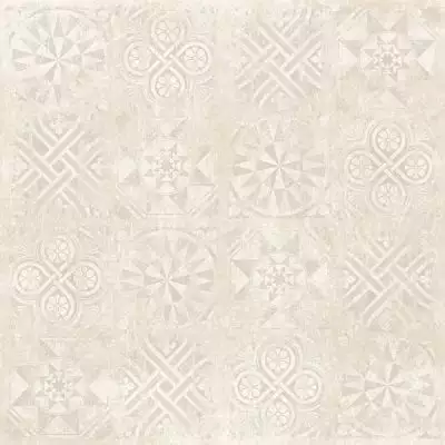 Cemento декор светлый беж структурный Rett 120x120