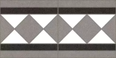 Cenefa Basildon Blanco 28 15.8x31.6