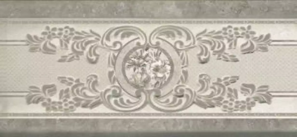 Cenefa Daino Reale Gris 12x25