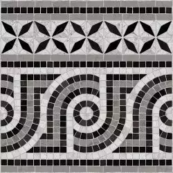 Cenefa Nola 43,5x43,5 Negro g.76
