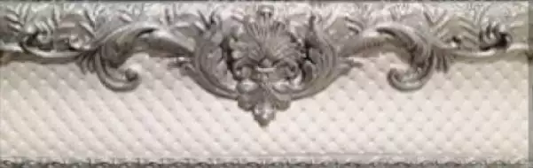 Cenefa Velazquez Gris 8x25