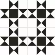 Chic Collection Cardiff White 45х45