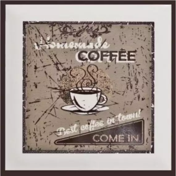 Coffee Time Brown A 15*15