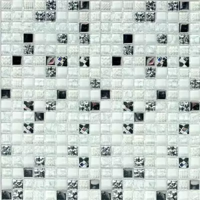 Crystal white (стекло) 15*15 300*300