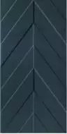 D734 4D Chevron Deep Blue Matt 40х80