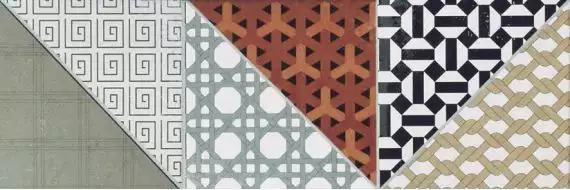 DDPP2659 Deco multicoloured 15x45