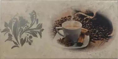 DEC. Stone Ivory CUP WHITE 10x20