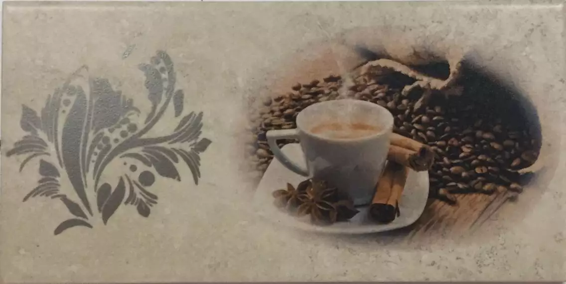 DEC. Stone Ivory CUP WHITE 10x20