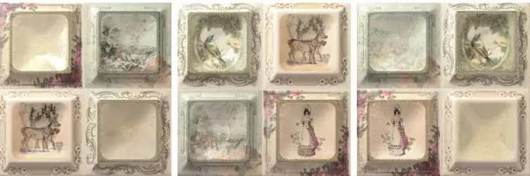 DECOR SHAPES 20*20 MIX