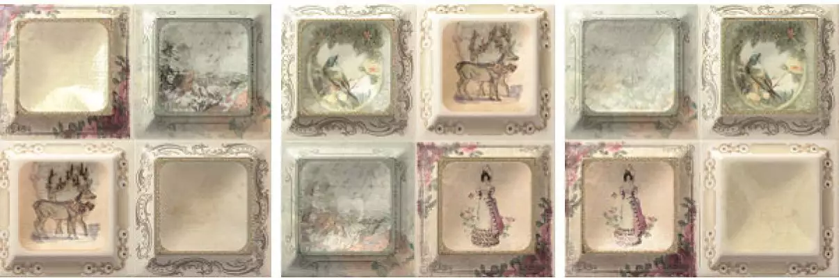 DECOR SHAPES 20*20 MIX