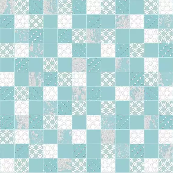 DW7MSC16 Мозаика Mosaic Aquamarine 30.5x30.5