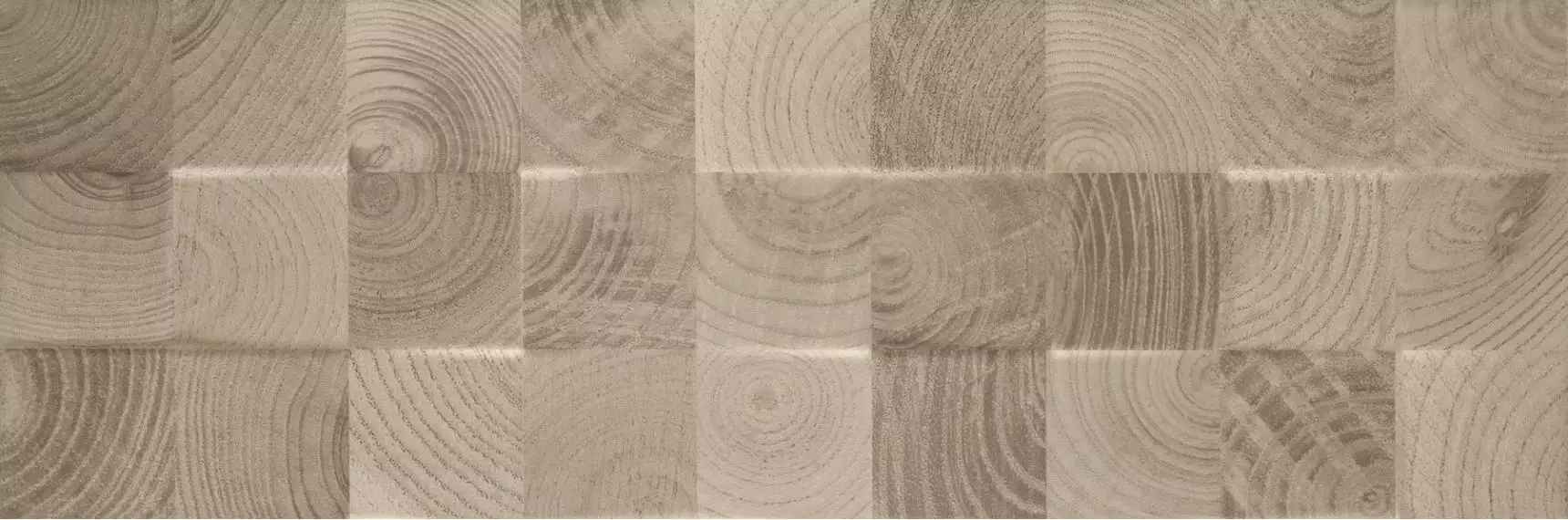 Daikiri Brown Wood Kostki Struktura 25х75