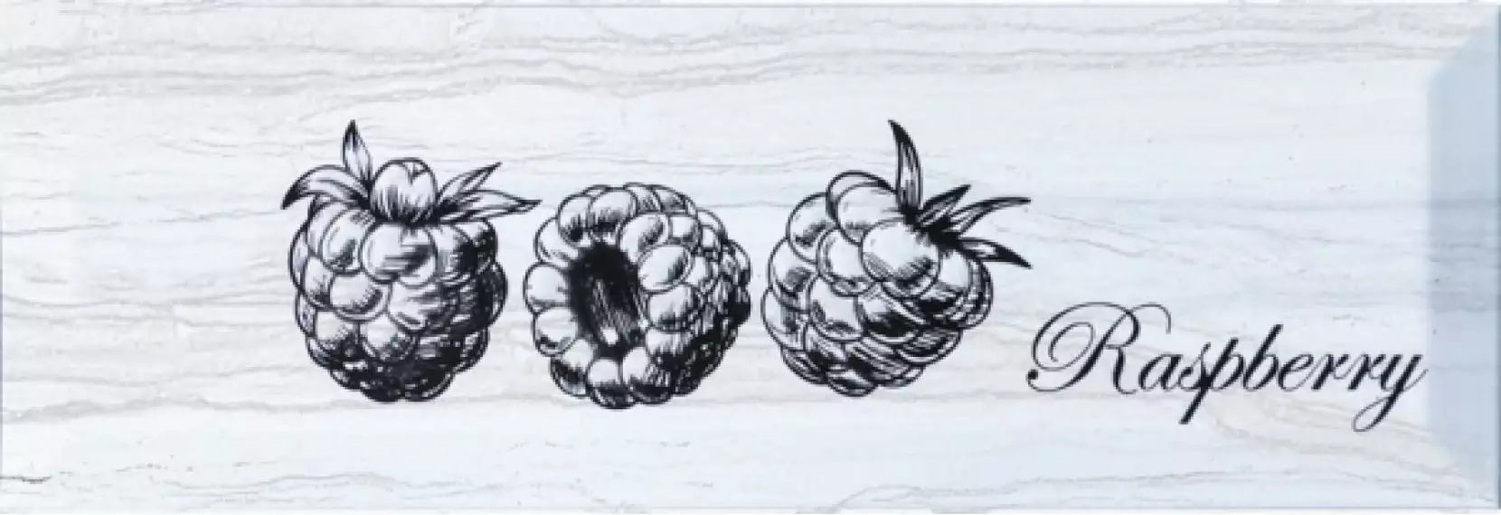 Decor Fruit Laguna Raspberry 10x30