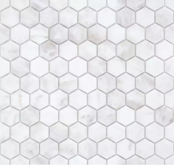 Dolomiti bianco MAT hex 18x30x6 295x305x6