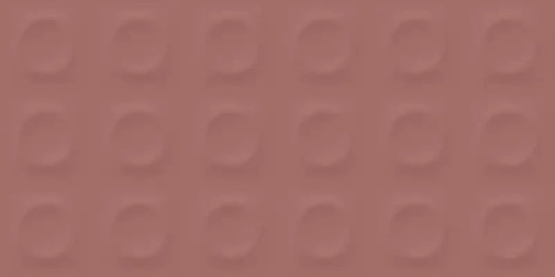 E978 Bold Marsala Round Rett 40х80