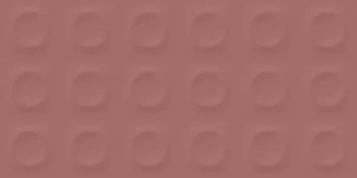 E978 Bold Marsala Round Rett 40х80