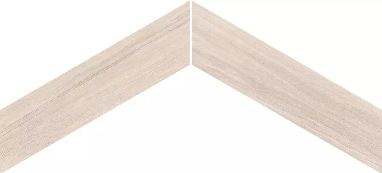 EFCY Керамогранит SleekWood White Chevron 11x54
