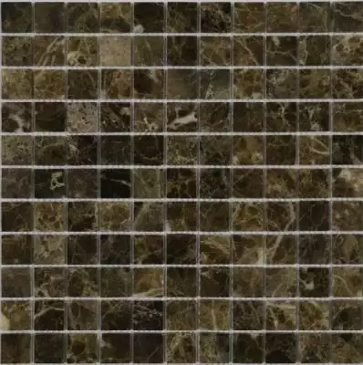 Emperador Dark POL 4.8x4.8x7 30.5x30.5