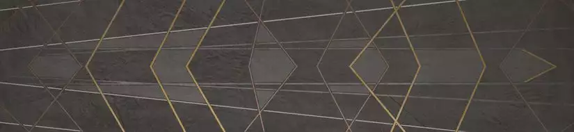 Equinox Anthracite Diamond Decor 6mm 59.55x260