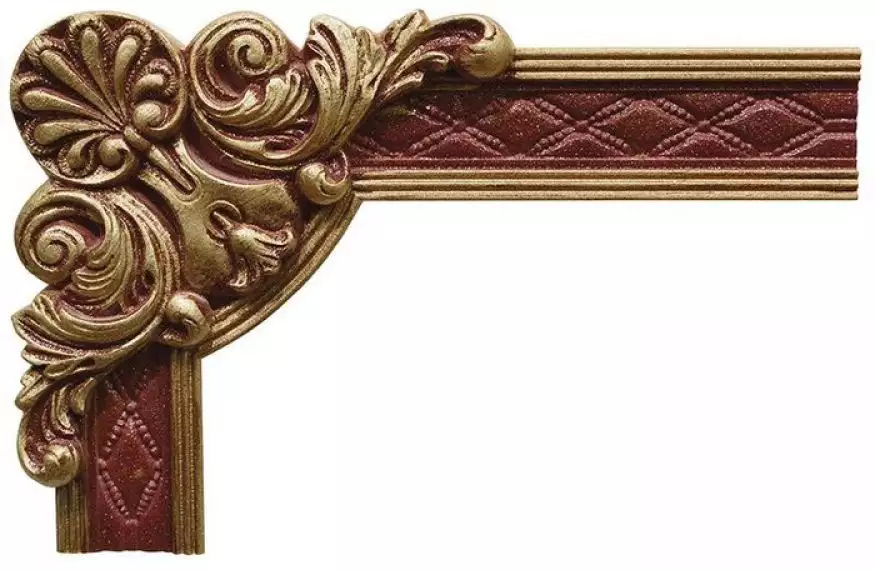 Esquina Boiserie Damask (Set 4pz) 14x22