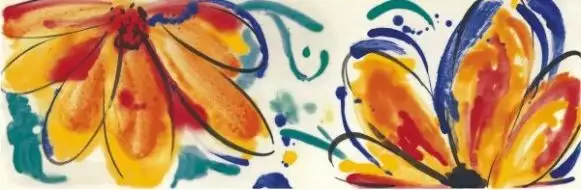 FLOWERS SUN MIX 20x60