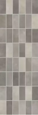Fiori Grigio мозаика темно-серая 1064-0103(1064-0048) 20х60