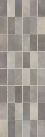 Fiori Grigio мозаика темно-серая 1064-0103(1064-0048) 20х60