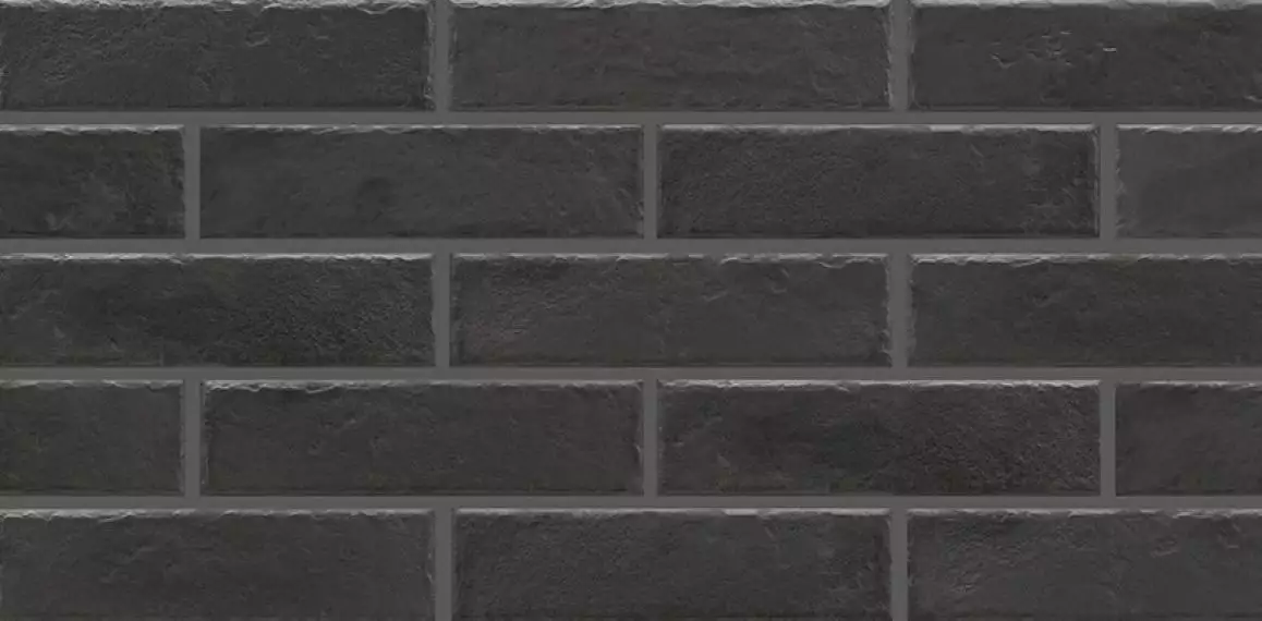 Foggia Nero структурная 6.5x24.5