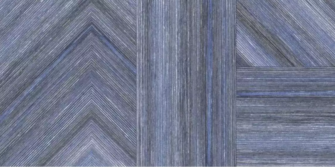 Forked Wood Blue Carving 60x120